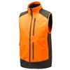 Beretta Men's Butte Softshell Breathable Windproof Water Resistant Strechy Lightweight Outdoor Hunting Vest, Orange & Brown Bark, XX-Large view 1