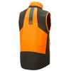 Beretta Men's Butte Softshell Breathable Windproof Water Resistant Strechy Lightweight Outdoor Hunting Vest, Orange & Brown Bark, XX-Large view 2