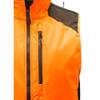 Beretta Men's Butte Softshell Breathable Windproof Water Resistant Strechy Lightweight Outdoor Hunting Vest, Orange & Brown Bark, XX-Large view 3