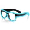 Ainiv Wireless Light Up Glasses - 3 Flash Modes LED Luminous Neon Party Rave Glow in the Dark for Parties, DJ, EDM, 80s, Halloween, Christmas, Festival, Carnival, Birthday view 1