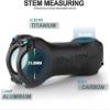 ZECHAO Carbon Bike Stem,Titanium Alloy Screws Road Bike Stem 31.8mm 6/17 Degree Bike Stem Carbon Mountain Cycling Part Bike Stem (Color : 17 Degree, Size : 90mm) view 4