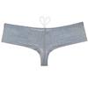 OROCOJUCO Men's Metallic Shiny Wet Look Swimwear Drawstring Pouch Greek Bikini Swimsuit Grey XL view 3