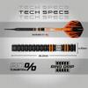 RED DRAGON Amberjack Pro 1 18 Gram Softip Premium Tungsten Darts Set with Flights and Stems view 4