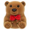 DECHOUS Coffee Necklace Organizer 1pc Flannel Ring Box Mini Bear Jewelry Ring Display Box Ear Engagement Wedding Wedding es for Ceremony Jewelry view 1