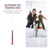 1pc Ice Fishing Rod Short Fishing Rod Outdoor Fishing Tool Adjustable Lure Fishing Tool Outdoor Ice Fishing Pole Adjustable Fishing Pole Supply view 4