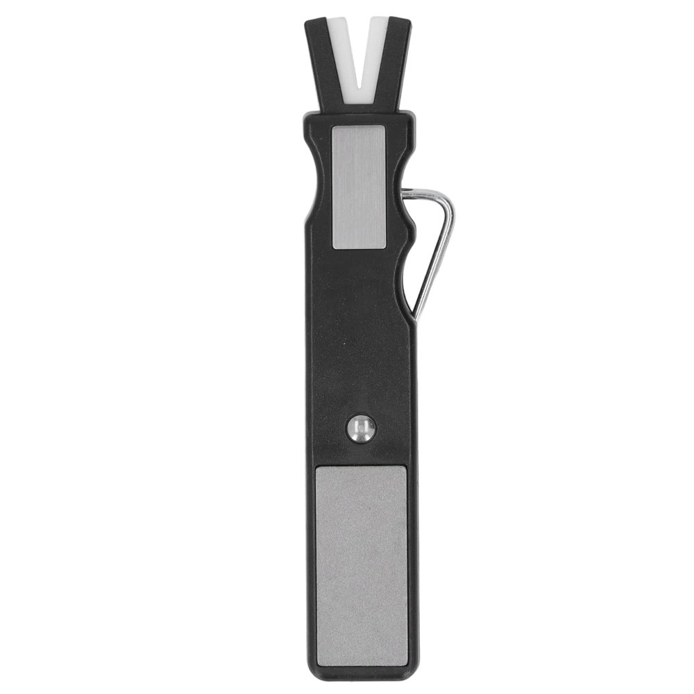 Fdit Ice Skates Blade Sharpener Emery Material Skate Blade Sharpener Multifunctional Stone Knife Sharpener Ice Skate Sharpener Grinding Tool
