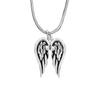 5 Pack Angel Wings Religious Necklaces - Necklace with Silver Angle Wings Charm for Religious Groups, Faith Based, Gift-Giving/Confirmation Gift and Church Fundraising Item view 1