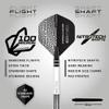RED DRAGON Luke Humphries TX1 22 Gram Premium Tungsten Darts Set with Flights and Stems view 3