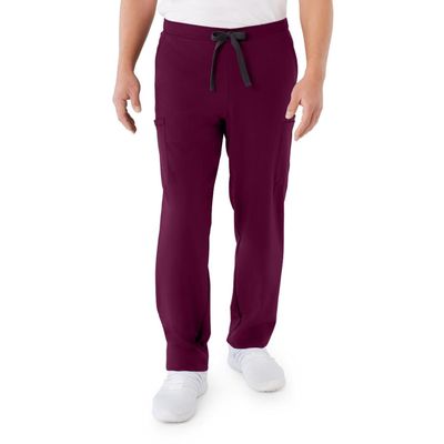 ave. Unisex Clinton Straight Leg Six Pocket Cargo Scrub Pant in Black, XX-Large Tall
