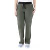 ave. Unisex Clinton Straight Leg Six Pocket Cargo Scrub Pant in Black, XS view 1