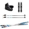 Whitewoods Whitetail Adult Metal Edge Backcountry Cross Country NNNBC Ski Package: Skis, Bindings, Boots, Poles (160 cm Skis, EU Boot Size: 39) view 1