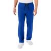 ave. Unisex Clinton Straight Leg Six Pocket Cargo Scrub Pant in Black, XS view 1