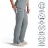 AVE. Varick Women's Scrub Pants, Elastic Waistband, 4-Way Stretch Fabric, Wrinkle- and Fade-Resistant, Machine Washable Scrubs, For Nurses & Medical Professionals, (M, Gray) view 2