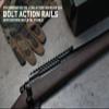 Monstrum Picatinny Rail Mount for Remington 700 Rifles with Integrated Level Bubble | Long Action | 0 MOA view 2