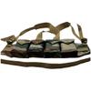 warrepplica Rhodesian Fereday & Sons Chest Rig FAL/G3/M14 Bush War/20rd .308/7.62x51mm 4 Magazine Pouch Chest Rig Camo Print view 3