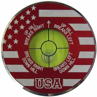 Sure Putt Pro - Golf Putting Aid & Green Reader - Limited Edition Red USA