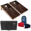 Tailgating Pros Cornhole Boards 4x2 Official Regulation Size  Wooden Design Cornhole Game Set with 8 Bean Bags, Carrying Case & Tote  Outdoor Tailgate Yard Game view 1