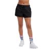Champion Women's Shorts, Powerblend Fleece, 3.5', Black C-Patch Logo view 1