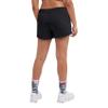 Champion Women's Shorts, Powerblend Fleece, 3.5', Black C-Patch Logo view 2