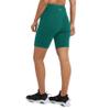 Champion Bike, Authentic, Moisture Wicking, Bikers Shorts for Women, 7" (Plus, Everglade Green Script, X-Small view 2