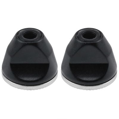 AYLIFU Bicycle Quick Remove nut M5 Antiskid Screw nut Bicycle Quick Release Lever Road Bicycle Modified Part Black (2pcs)