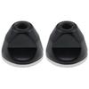 AYLIFU Bicycle Quick Remove nut M5 Antiskid Screw nut Bicycle Quick Release Lever Road Bicycle Modified Part Black (2pcs) view 1