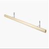 Alvas Ballet Barre Kit  Fixed Chrome Brackets  6' Poplar view 1