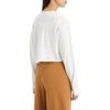 Levi's Women's Graphic Cindy Long Sleeve Crop, (New) Sport Logo 2.0 Hits Bright White, Large view 2