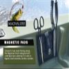 MAGNALURE Magnetic Stick on Pads for Fishing Kayaks. Great for Organizing Your Kayak, Boat, Center Console Boat Locker and Much More. view 4