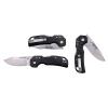 Cold Steel 2.5' Engage / 2.5' Clip Point Blade / 3MM Thick / 4116SS Steel W/Stonewashed Finish/Black GFN Handle/Atlas Lock view 2