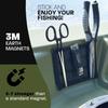 MAGNALURE Magnetic Stick on Pads for Fishing Kayaks. Great for Organizing Your Kayak, Boat, Center Console Boat Locker and Much More view 3