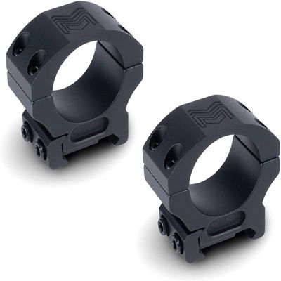 Monstrum Precision Weaver Scope Rings | 1 inch Diameter | 1.00 inch Center Height