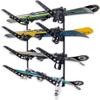 StoreYourBoard Ski & Snowboard Rack, Adjustable Wall Mount Rack Storage System for 4 Boards, Heavy-Duty Garage Wall Organizer for Ski & Snowboards (Ski - Black) view 1
