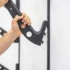 StoreYourBoard Ski & Snowboard Rack, Adjustable Wall Mount Rack Storage System for 4 Boards, Heavy-Duty Garage Wall Organizer for Ski & Snowboards (Ski - Black) view 2
