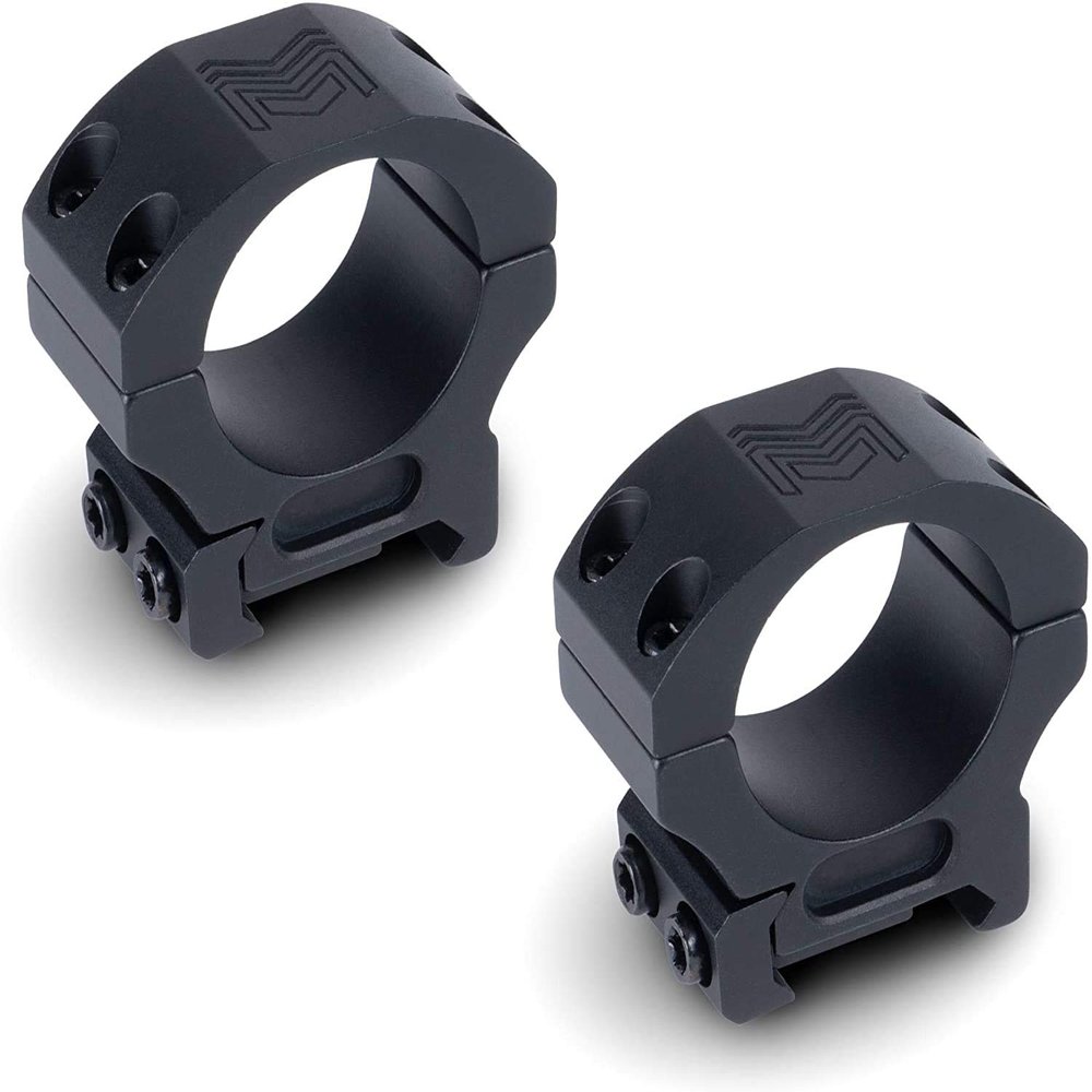Monstrum Precision Weaver Scope Rings | 1 inch Diameter | 0.80 inch Center Height