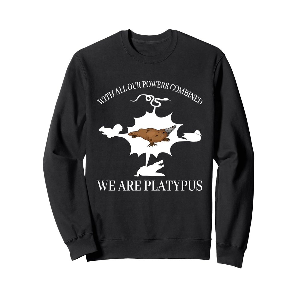 Funny Cute Platapus Platypus Sweatshirt