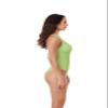 BCA by Rebecca Virtue Madilynn Texture - Women's One Piece Swimsuit with Scoop Neckline, Textured Design and Multi-Way Back Tie, Bathing Suits for Women, Mint, Medium view 2