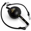Meister SpeedKills Double-End Leather Speed Bag w/Bungees & Lightweight Latex Bladder - Black - Small (5.0") view 2