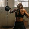 Meister SpeedKills Double-End Leather Speed Bag w/Bungees & Lightweight Latex Bladder - Black - Small (5.0") view 4