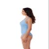 BCA by Rebecca Virtue Madilynn Texture - Women's One Piece Swimsuit with Scoop Neckline, Textured Design and Multi-Way Back Tie, Bathing Suits for Women, Baby Blue, XX-Large view 4