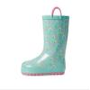 Western Chief Confetti Rainbow Rain Boots (Toddler/Little Kid) Turquoise 12 Little Kid M view 4