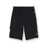 Champion Boys' Little Men, Athletic Shorts with Cargo Pockets, 8", Black view 1