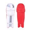 KOOKABURRA 6.1 T/20 Cricket Batting Pads - Red - j Ambi view 1