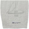 Champion Boys' Big Men, Athletic Shorts with Cargo Pockets, 8", Oxford Grey Heather view 3