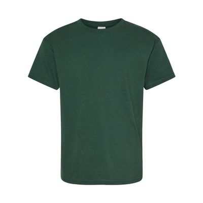 Hanes Boys Essential-T T-Shirt, L, Athletic Dark Green