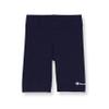 Champion Girls Bike Shorts, Sport for Black Spandex 7", Navy Small Script, 16 US view 1