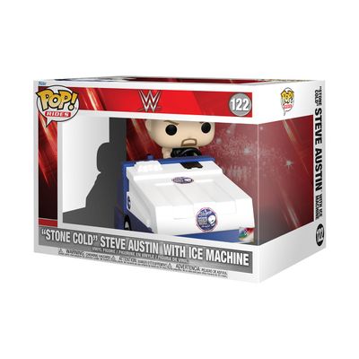 Funko POP! Ride Super Deluxe: Stone Cold Steve Austin Austin Zamboni - WWE - Collectable Vinyl Figure - Gift Idea - Official Merchandise - for Kids & Adults - Sports Fans - Model Figure for Collectors