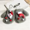Winter Gloves Toddler Kids Children's Christmas Santa Warm Think Knit Winter Girls Boys Baby Gloves (Green, One Size) view 2