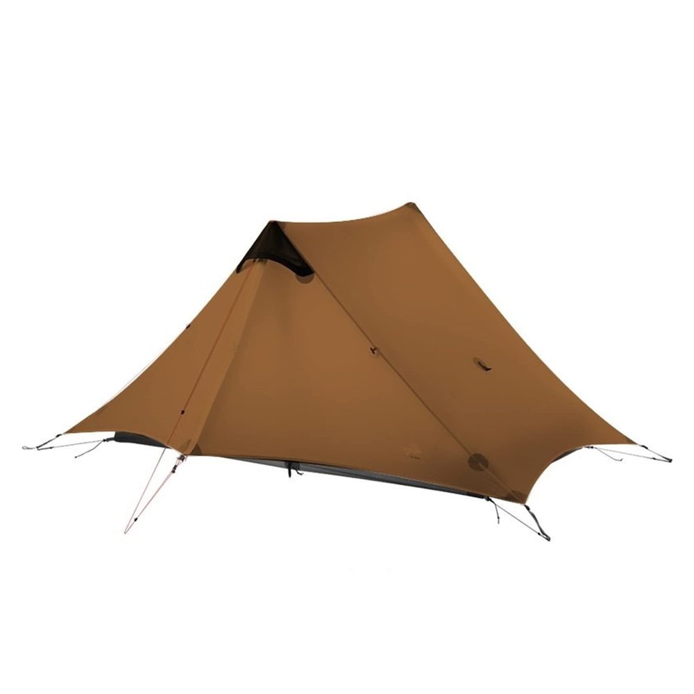 FINNUU 2021 FLAME'S Creed LanShan 2 Person Outdoor Ultralight Camping Tent 3 Season Professional 15D Silnylon Rodless Tent