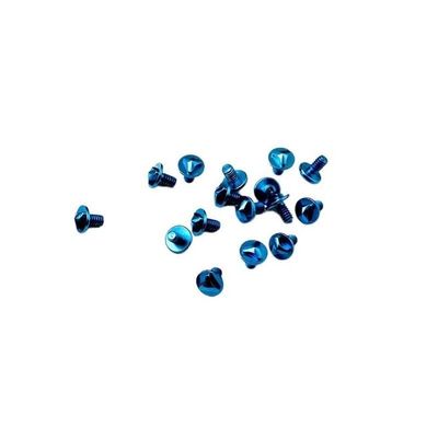 6PCS Titanium Screw Replacements Fit for Microtech UT Combat Troodon Series (Size : Blue)